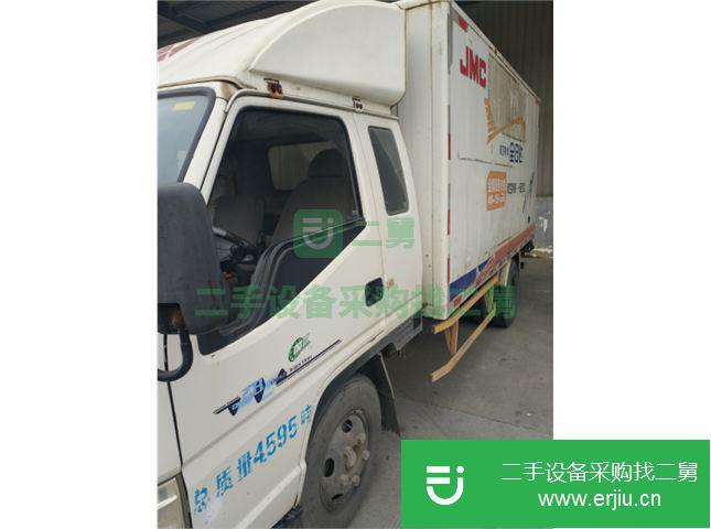江蘇出售二手江鈴凱銳排半廂式貨車