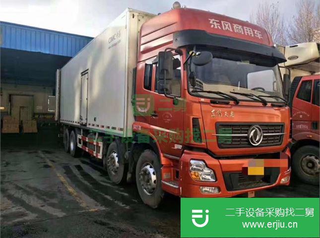 黑龍江出售二手東風天龍冷藏車