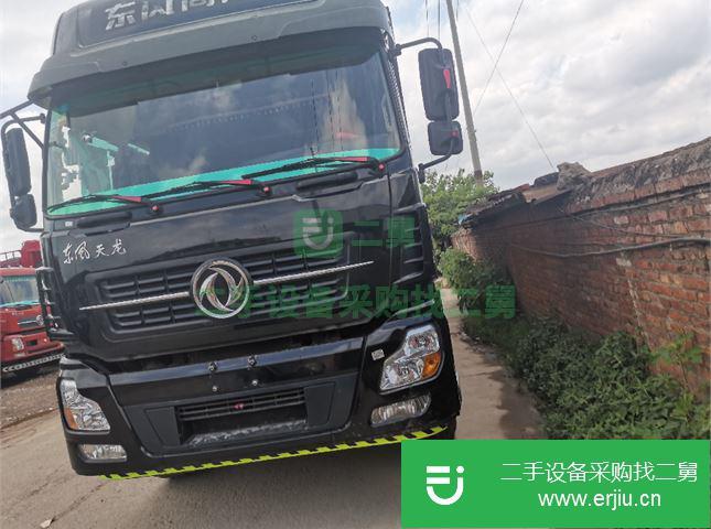 江西出售二手東風天龍前四后四廂式貨車
