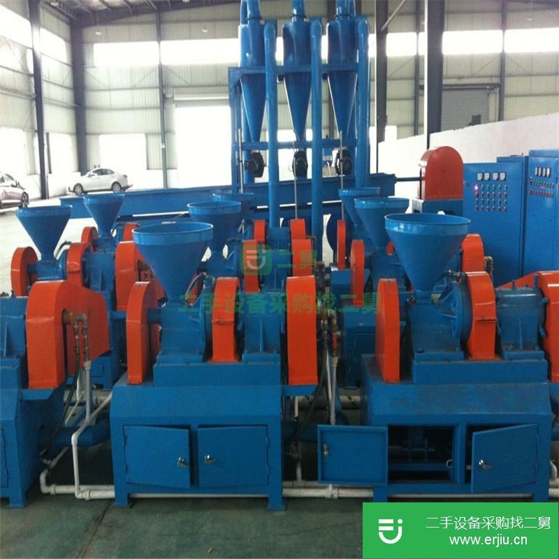 河南出售二手廢舊輪胎粉碎機
