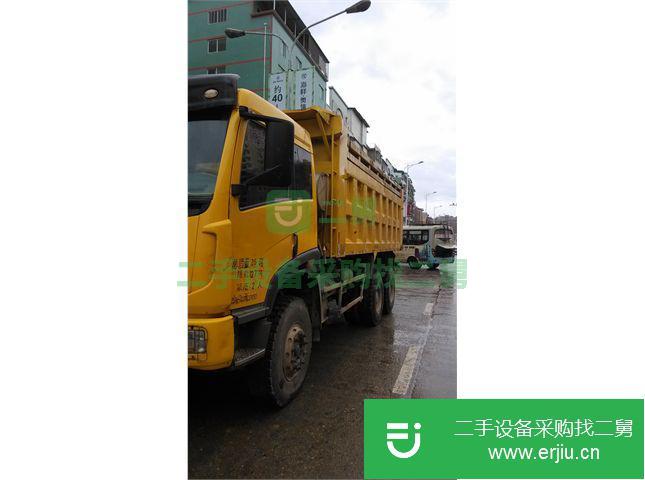 福建出售二手青島解放自卸車