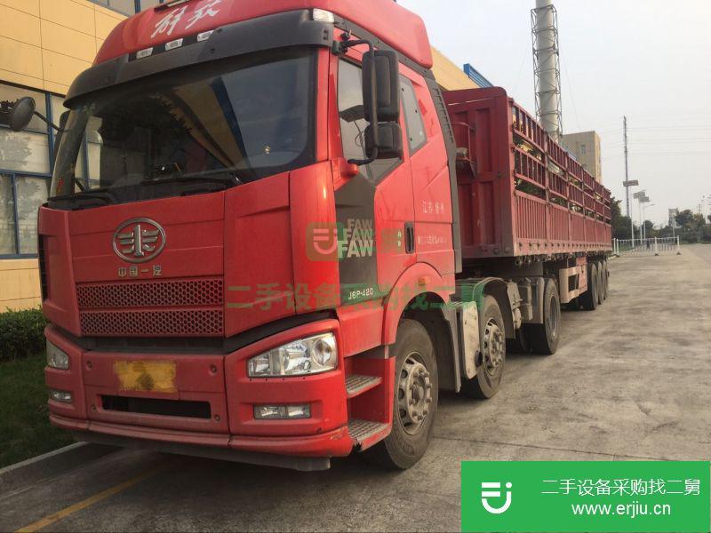 江蘇出售二手解放高欄貨車