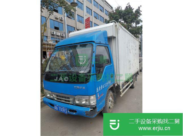 貴州出售二手江淮好運60馬力前二后四廂式貨車