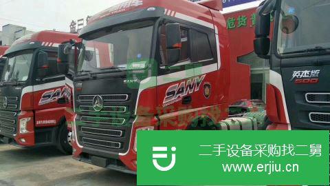 山東出售二手三一重工牽引車