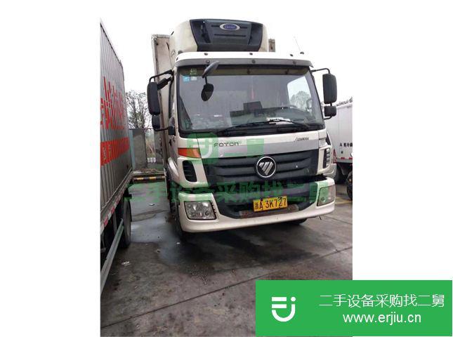 浙江出售二手福田奧鈴冷藏車 154馬力