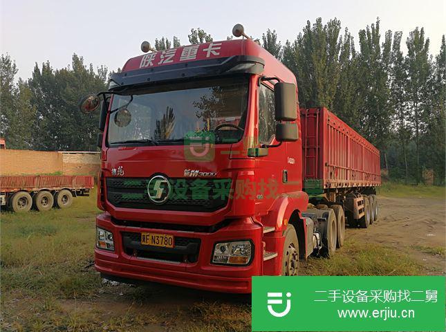 河北出售二手陜汽重卡德龍M3000，430馬力貨車