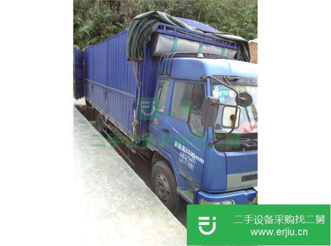 廣西出售二手東風柳汽乘龍140馬力前二后四廂式貨車