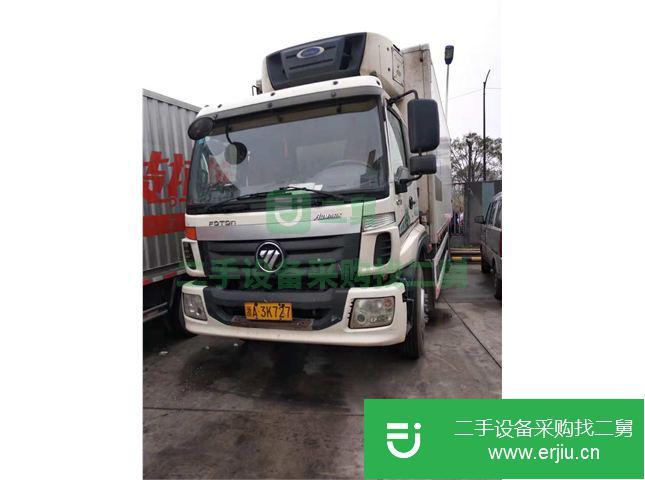 浙江出售二手福田奧鈴冷藏車 154馬力