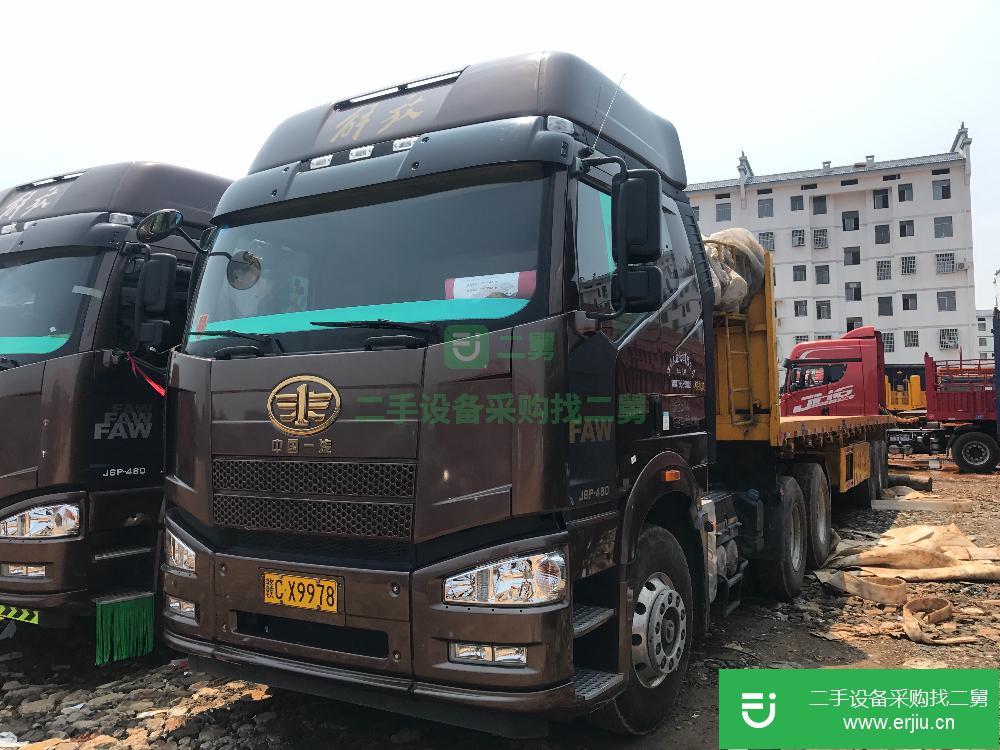 湖南出售二手解放J6牽引車