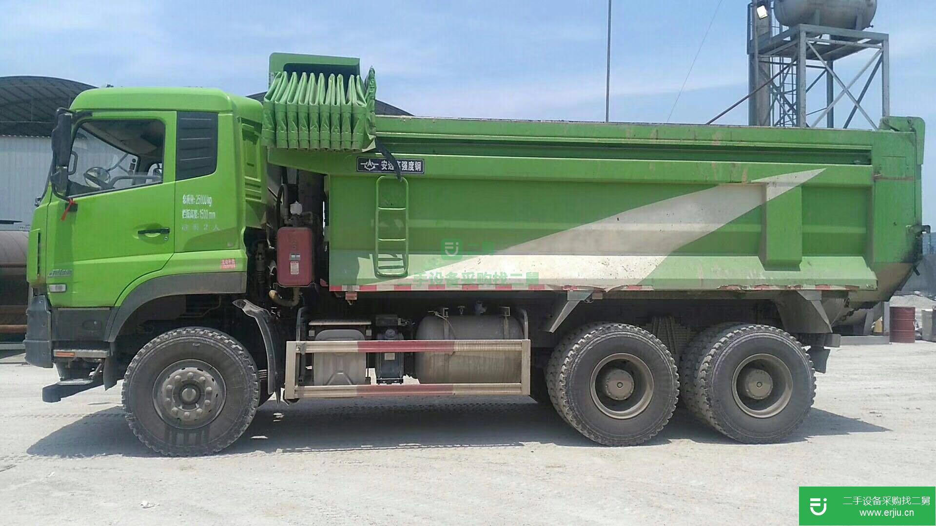 山東出售二手東風天龍自卸車