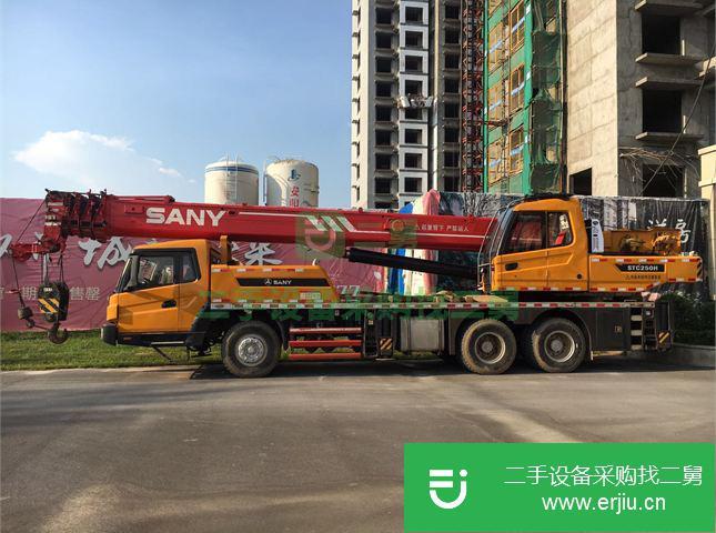 河南出售二手三一重工吊車 STC250