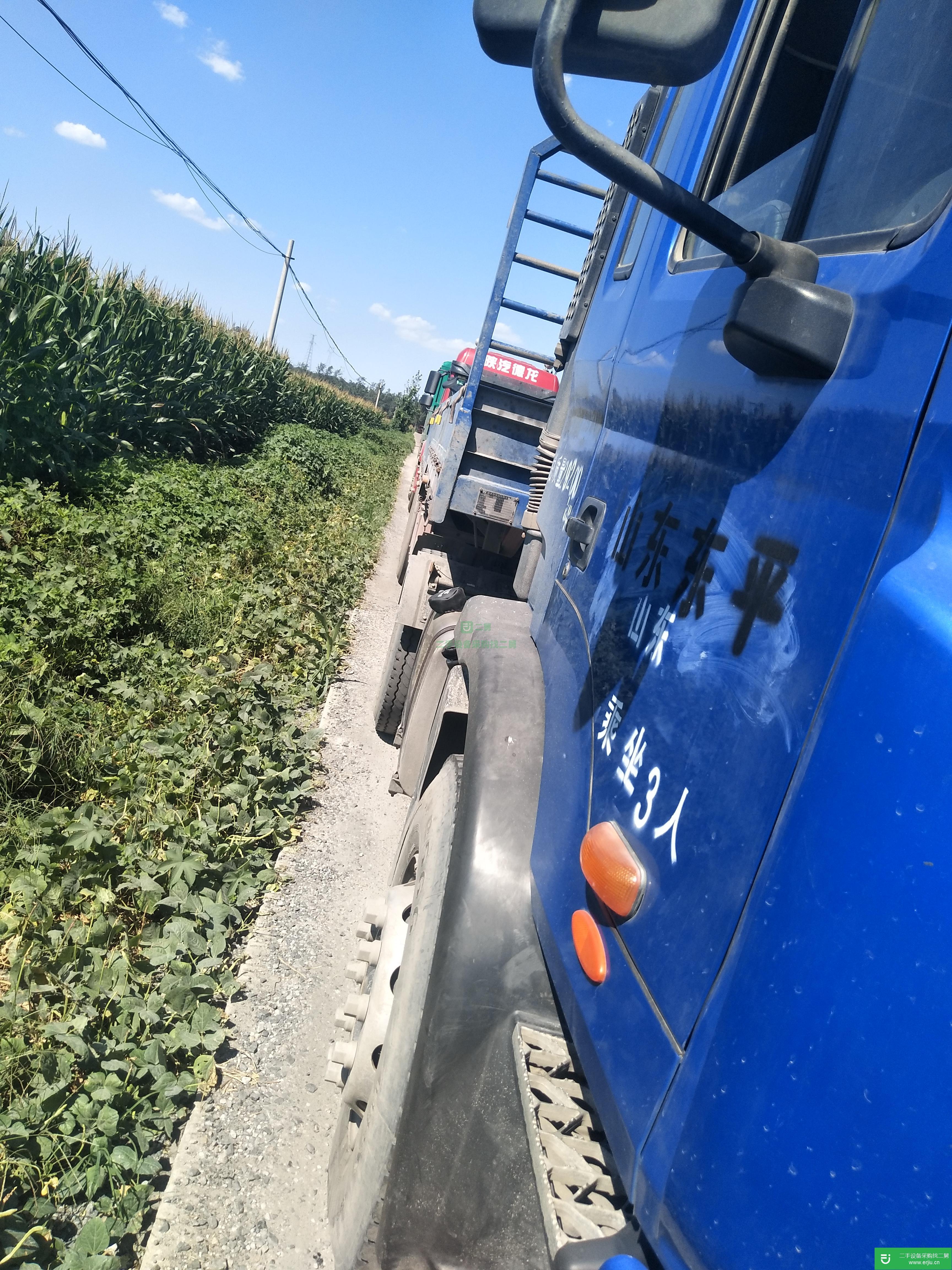 山東出售二手江淮格爾發260馬力運輸車