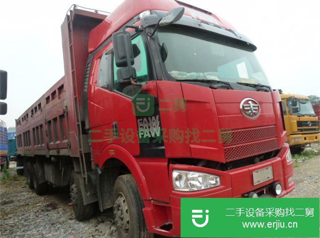 廣東出售二手一汽解放自卸車  370馬力