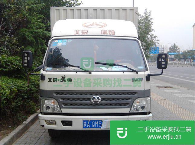 陜西出售二手北京旗鈴103馬力廂式貨車