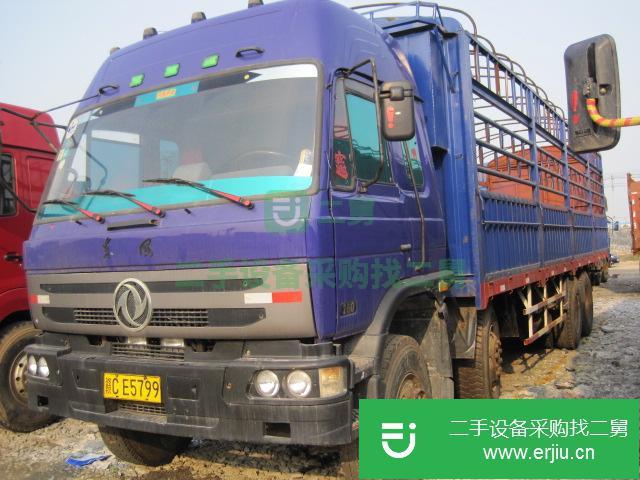 陜西出售二手東風(fēng)前四后八高欄貨車