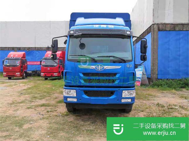 廣東出售二手青島解放箱式貨車