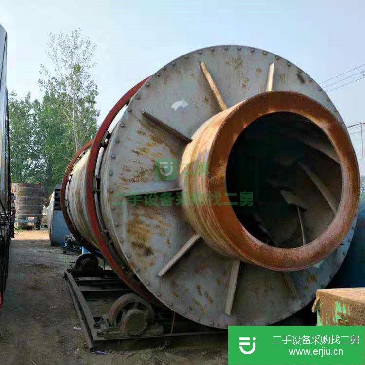 山東出售二手理礦石滾筒烘干機