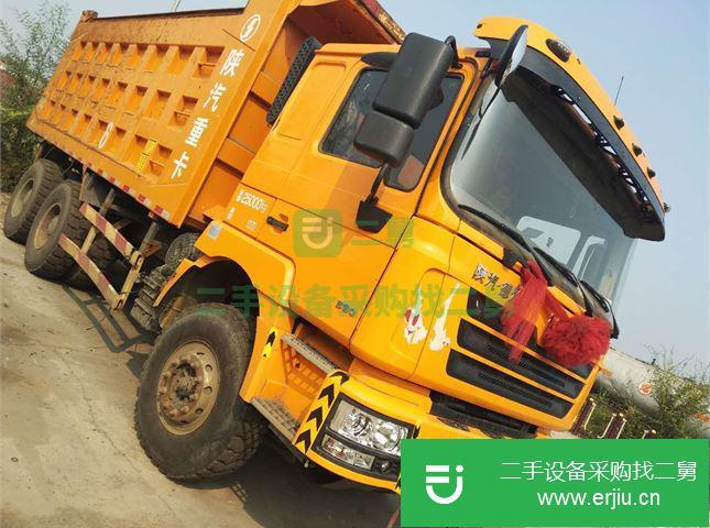 山西出售二手陜汽重卡380馬力自卸車