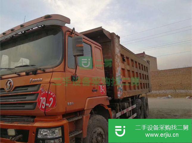 山西出售二手陜汽重卡德龍F3000380馬力自卸車