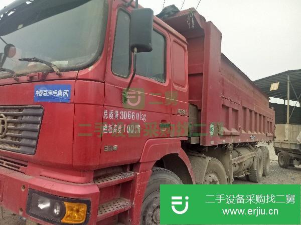 湖北出售二手陜汽德龍F3000自卸車