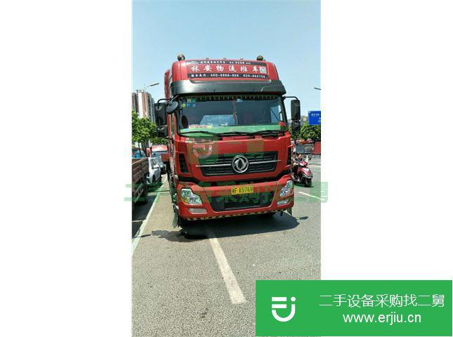 湖南出售東風天龍低平板貨車 420馬力 16米