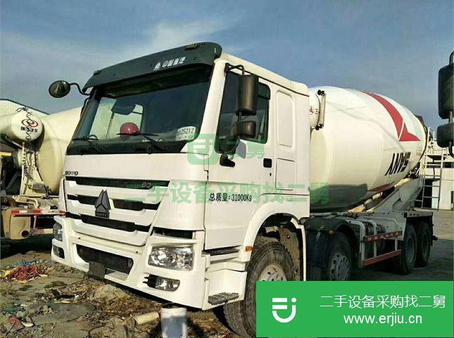 山東出售二手中國重汽攪拌車