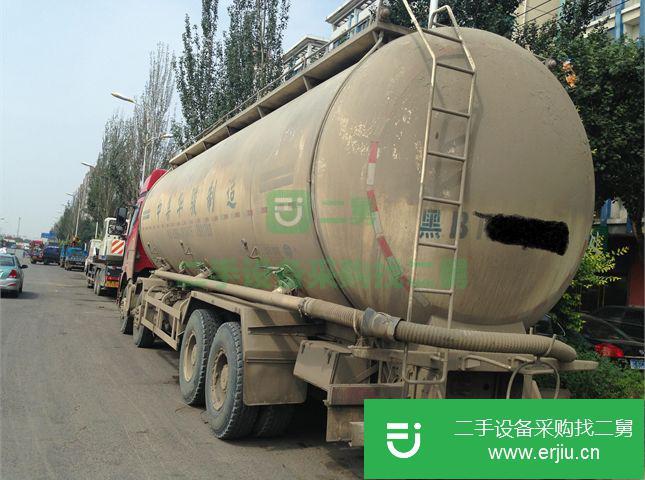 黑龍江出售二手一汽解放J6水泥罐車