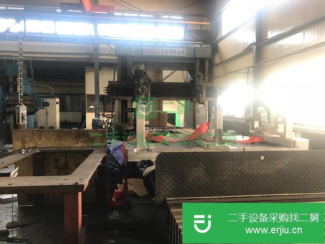 北京出售二手永立2×6米龍門刨銑床