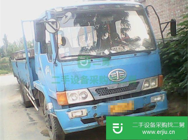 河北出售二手一汽解放120馬力前二后四載貨車