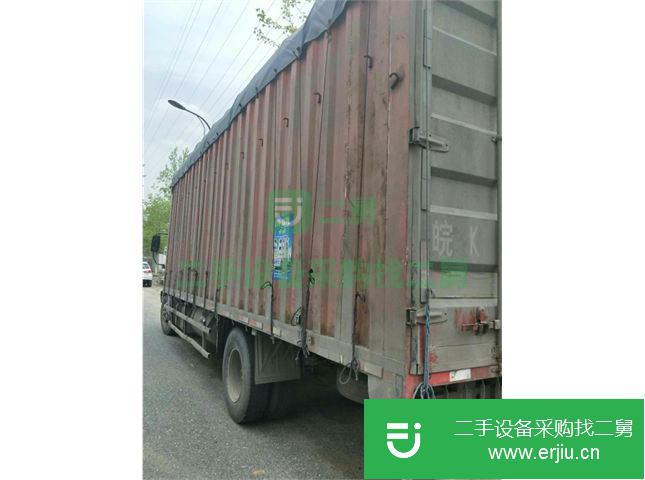 浙江出售二手青島解放140馬力前二后四廂式貨車