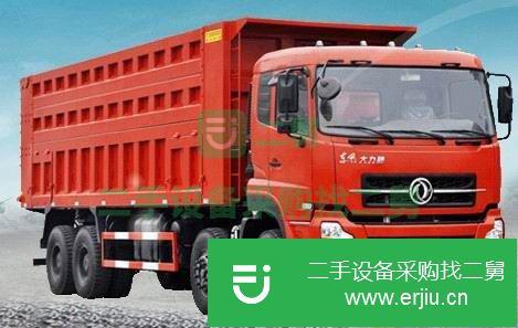 甘肅出售二手東風(fēng)大力神340馬力前四后八自卸車