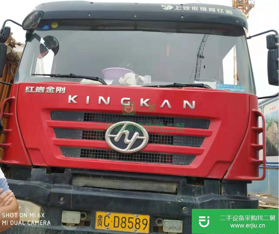 貴州出售二手紅巖金剛自卸車