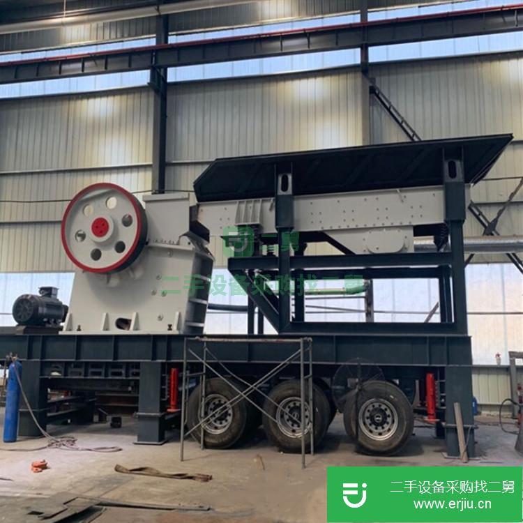 河南出售二手移動破碎機