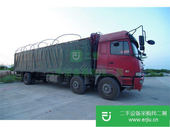 湖南出售二手華菱之星倉柵式貨車240馬力