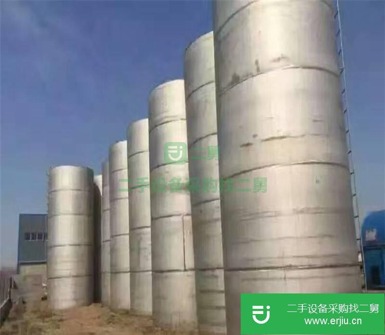 山東出售二手不銹鋼儲罐