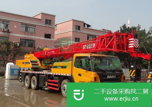 河南出售二手三一重工吊車 STC250
