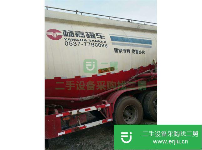 山東出售二手38方攪拌罐半掛車