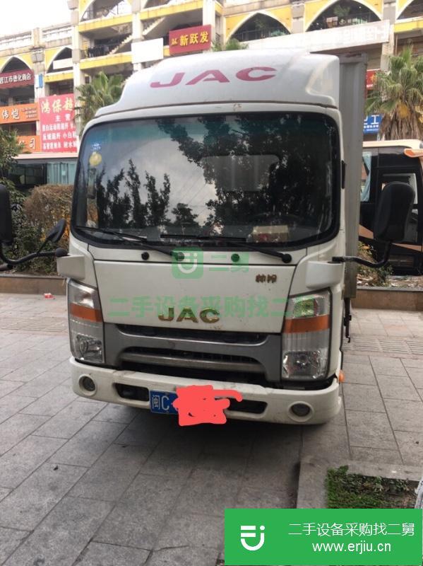 福建出售二手江淮帥鈴廂式貨車