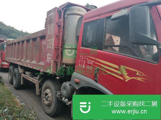 安徽出售260馬力前四后八青島解放悍威J5M自卸車