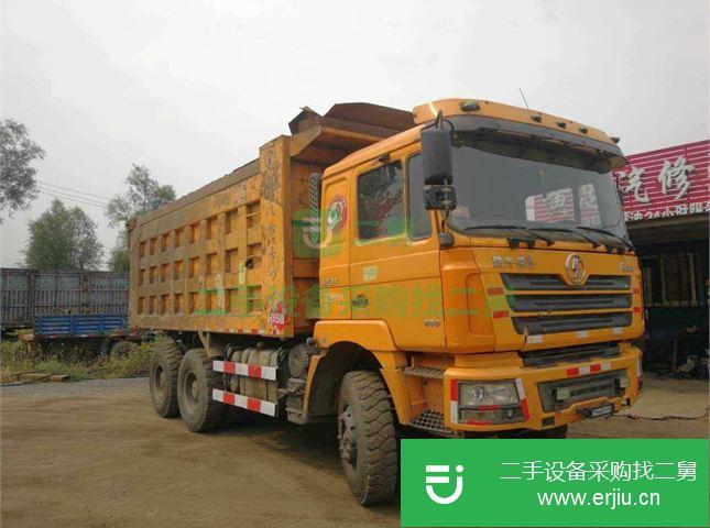 山西出售二手陜汽重卡德龍自卸車