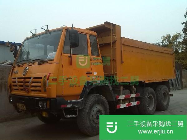 陜西出售二手陜汽奧龍自卸車