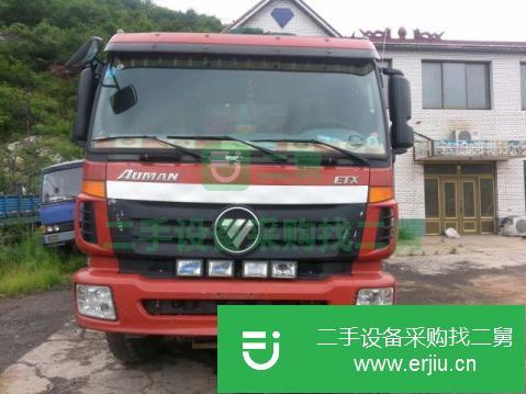 遼寧出售二手福田歐曼自卸車