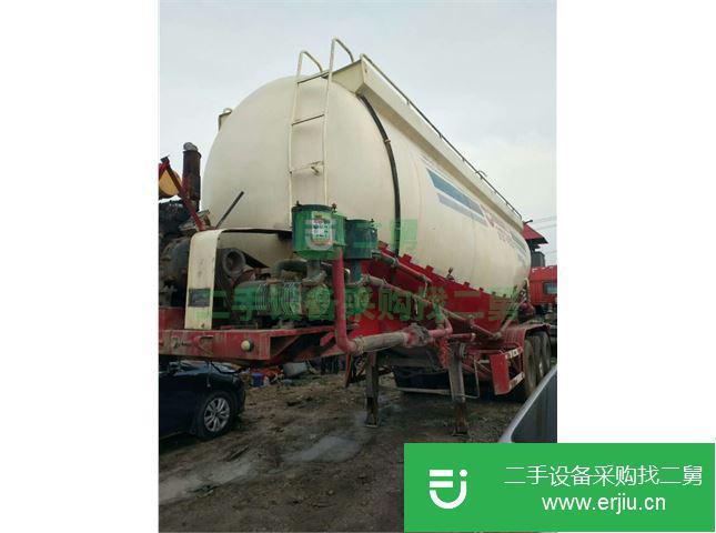 山東出售二手38方攪拌罐半掛車