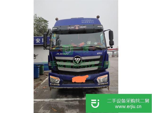 山東出售二手福田歐曼自卸車