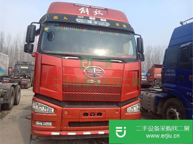 山東出售二手福田歐曼牽引車