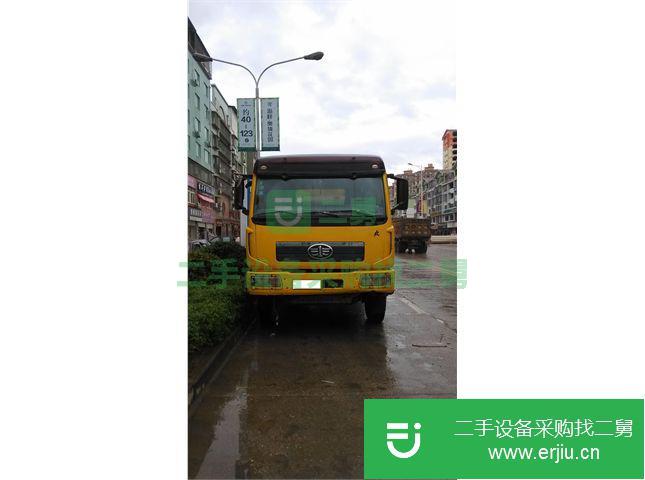 福建出售二手青島解放自卸車
