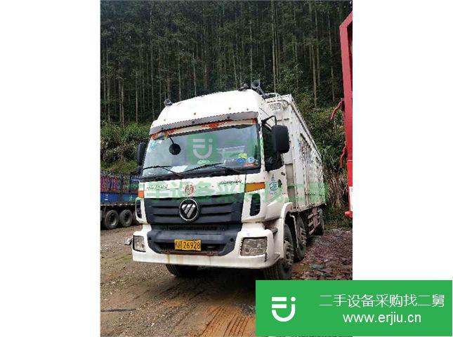 福建出售二手福田歐曼前四后四廂式貨車