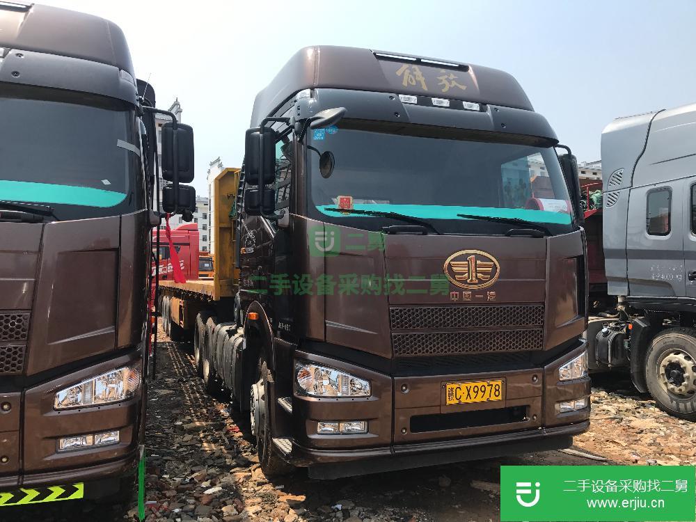 湖南出售二手解放J6牽引車