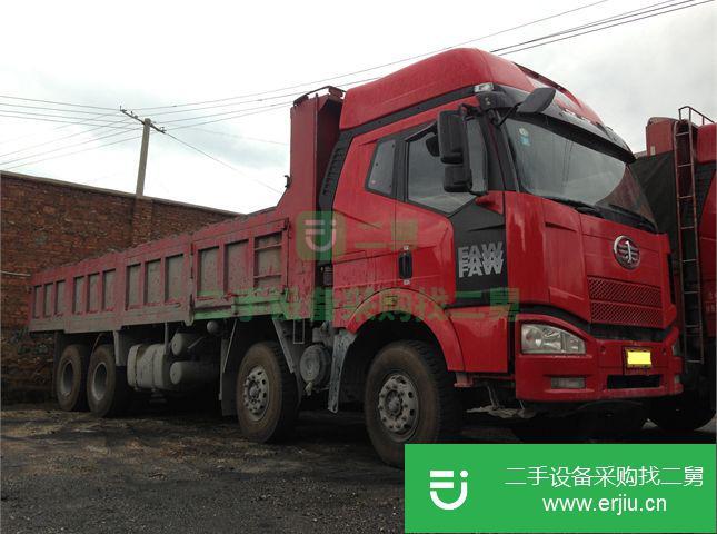 湖南出售二手一汽解放自卸車