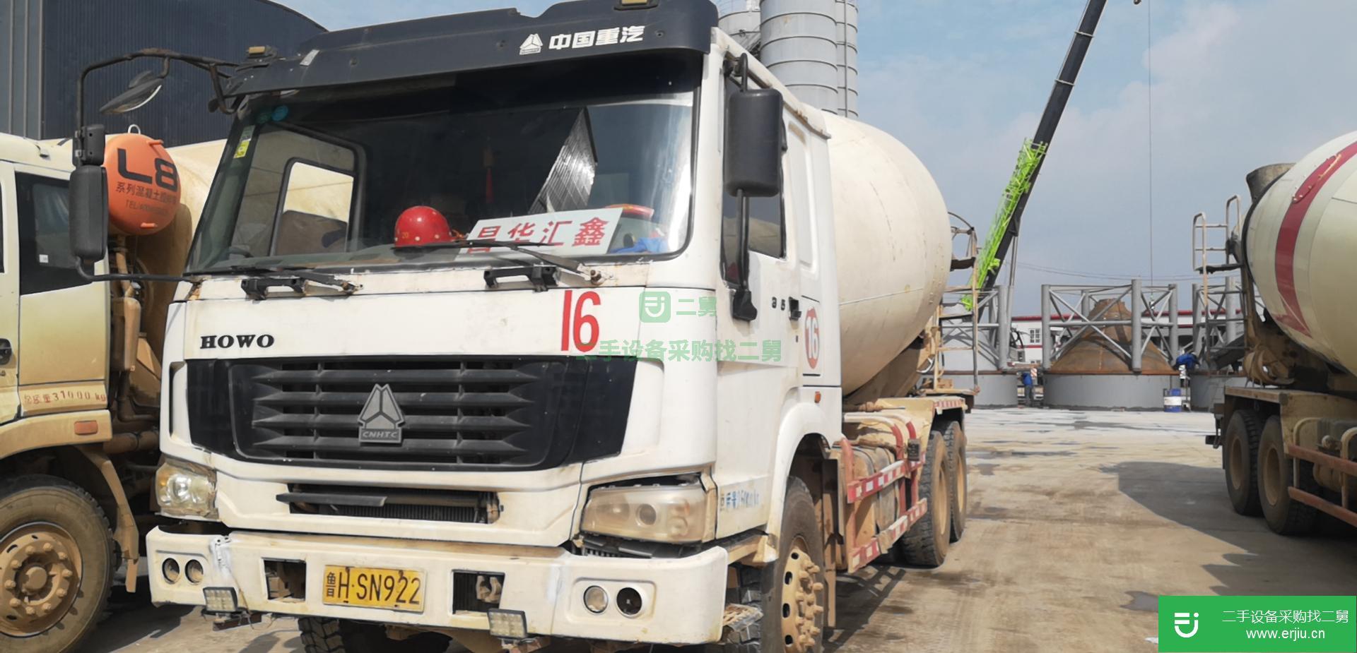 湖北出售二手唐鴻重工350馬力攪拌車